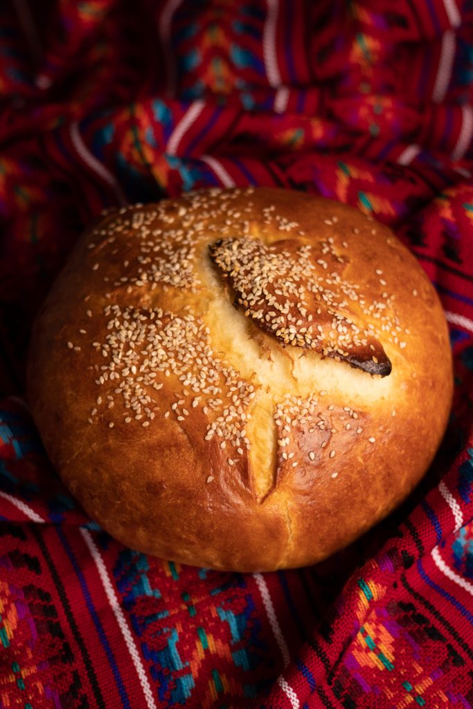 foto de um pão napolitano
